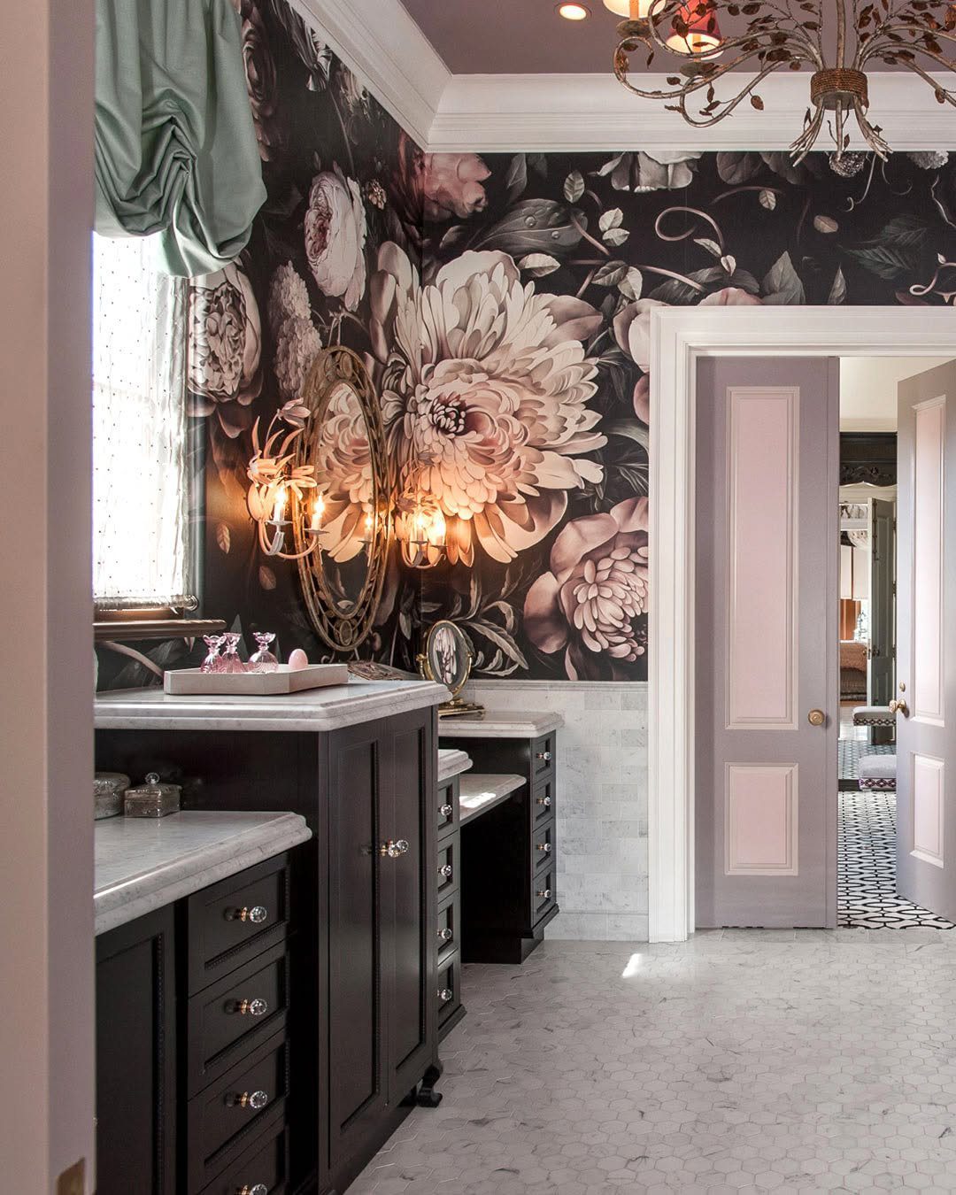 Dark Florals With Luxurious Drama