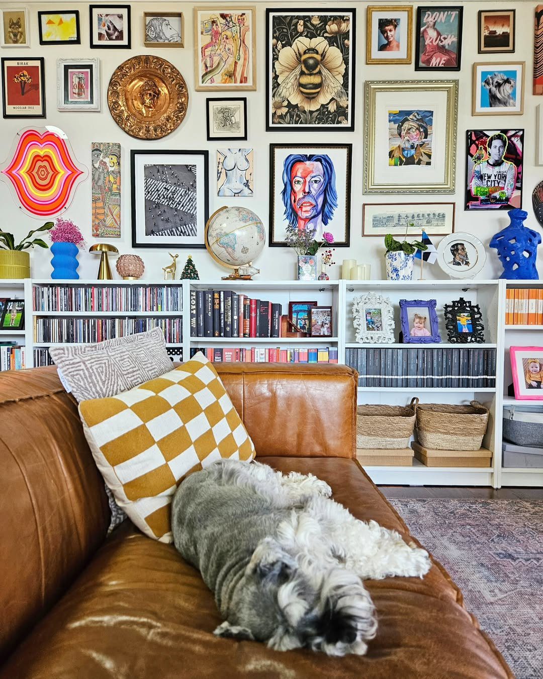 25 Jaw-Dropping Maximalist Living Rooms for 2025 13 Eclectic Art And Collected Treasures
