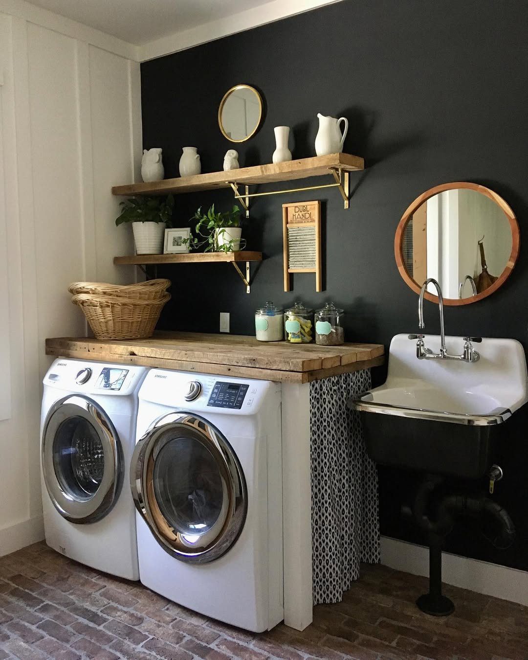 25 Dreamy Farmhouse Laundry Rooms for 2025 25 Bold Farmhouse Style With Rustic Warmth