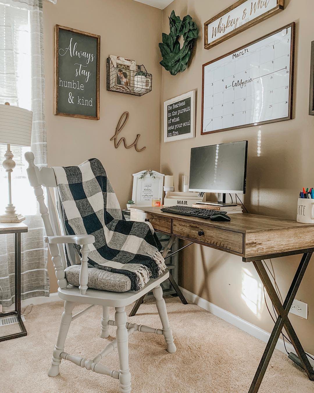 Rustic Charm With Cozy Accents