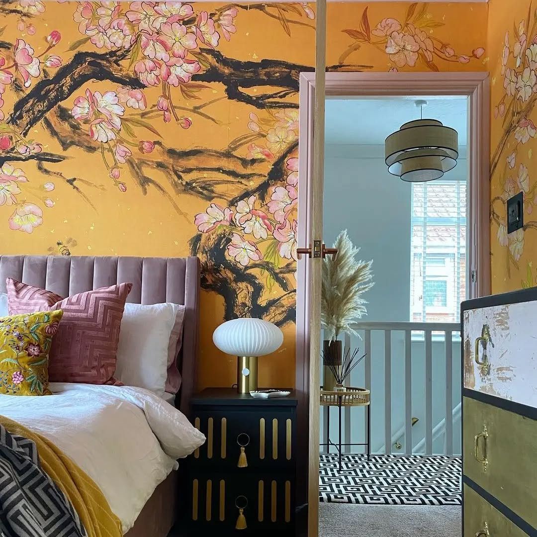 Jaw-Dropping Eclectic Bedrooms You Can't Miss (2025) 19 Artistic Murals And Luxe Textures