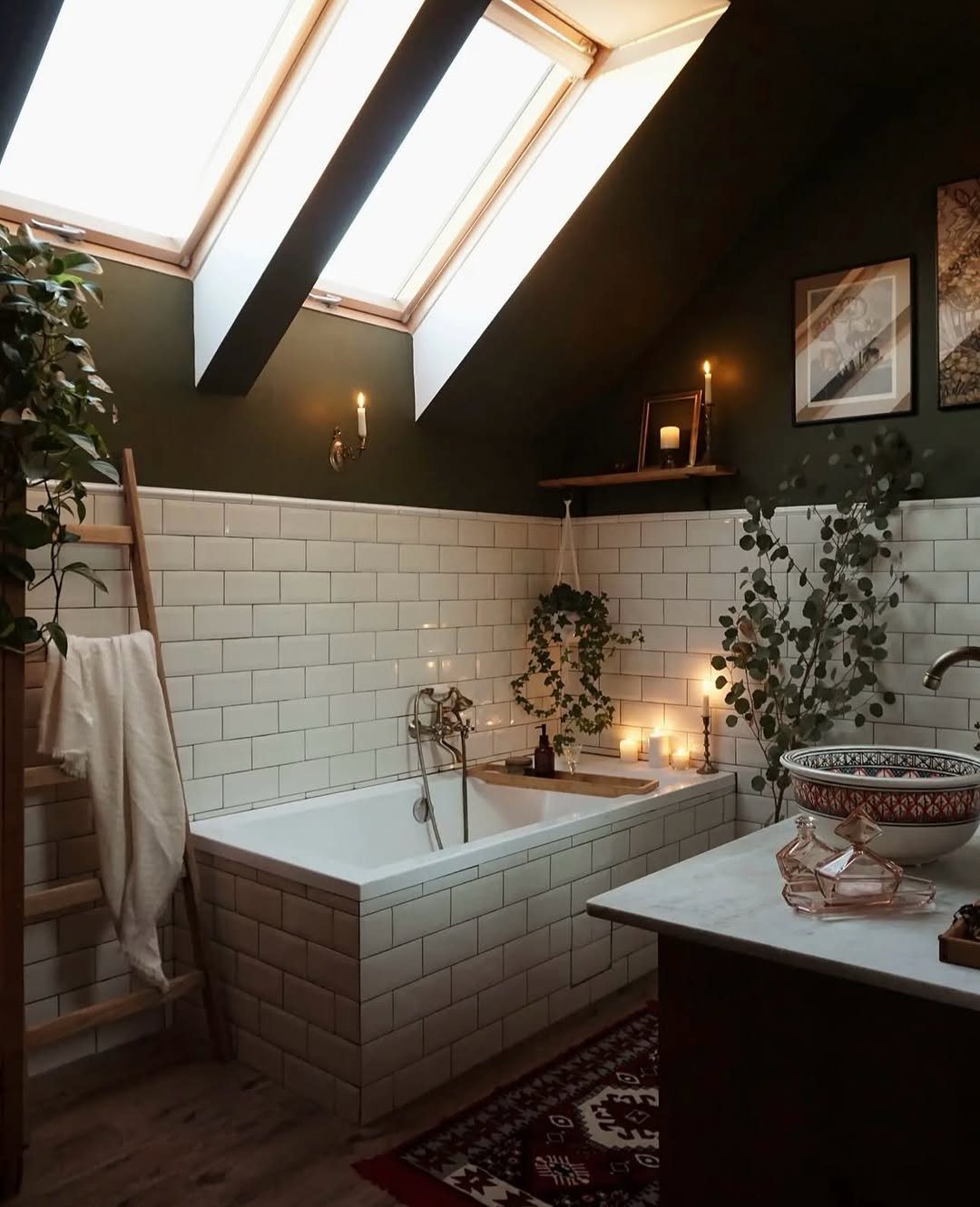 25 Mind-Blowing Eclectic Bathroom Designs for 2025 1 Vintage Charm Meets Modern Edge