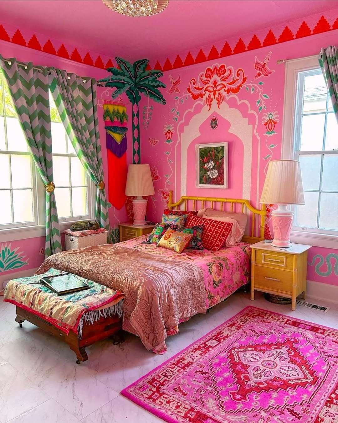 Bold Patterns Meet Barbiecore Fantasy