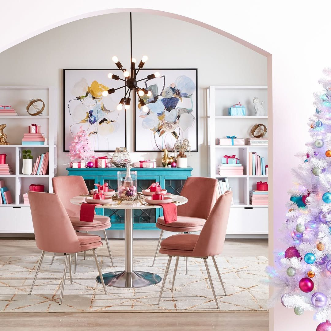 Barbiecore Holiday With A Glam Twist