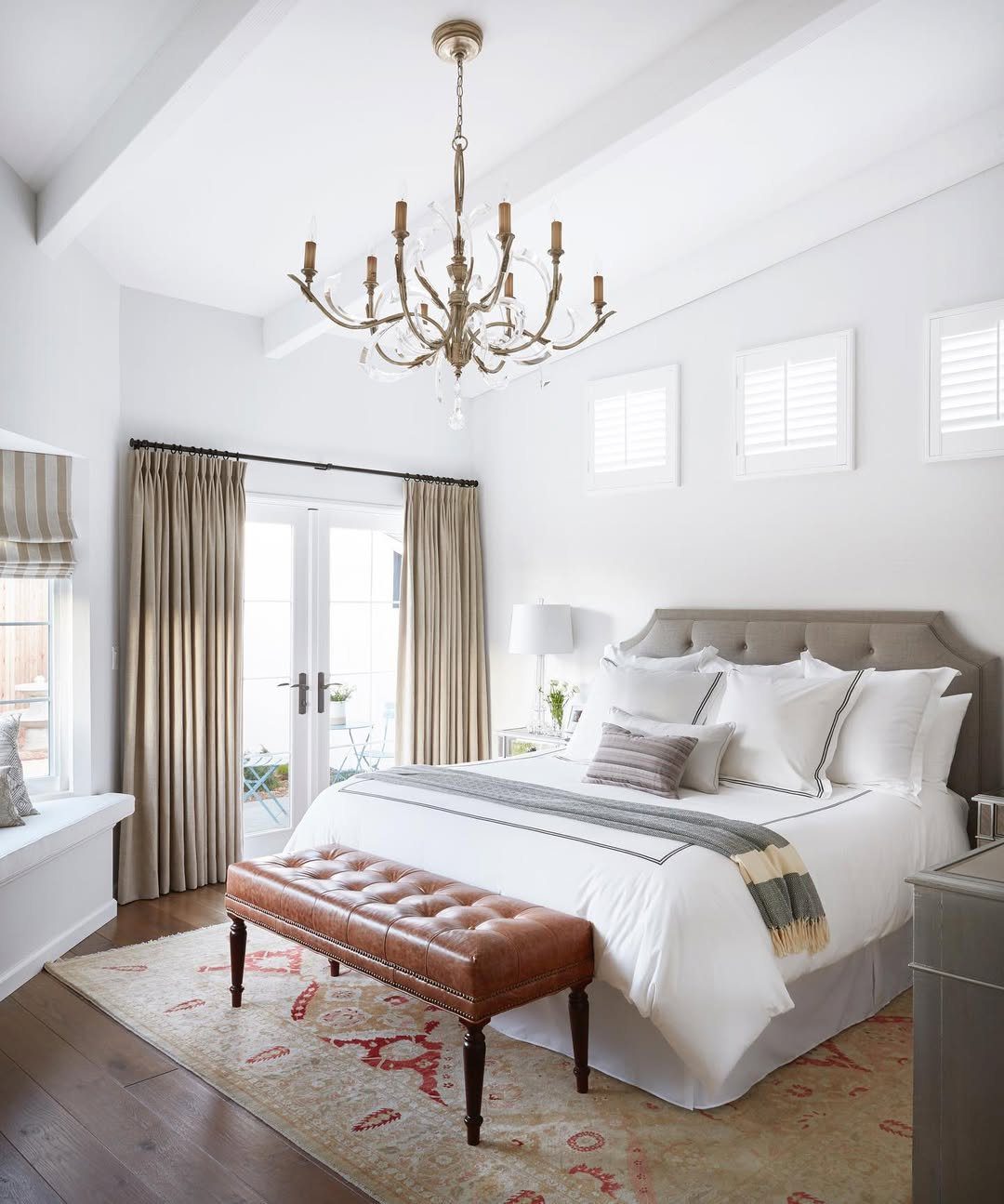 25 Dreamy Farmhouse Bedrooms You'll Obsess Over (2025) 13 Timeless Farmhouse With Elegant Touches
