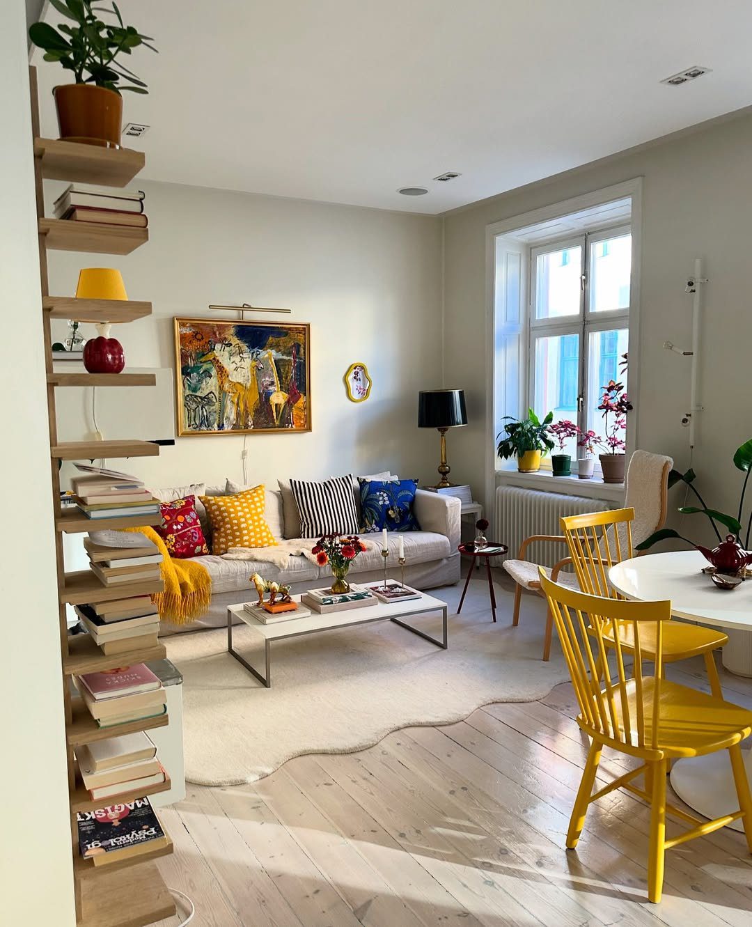 Sunlit Charm With Bold Colors