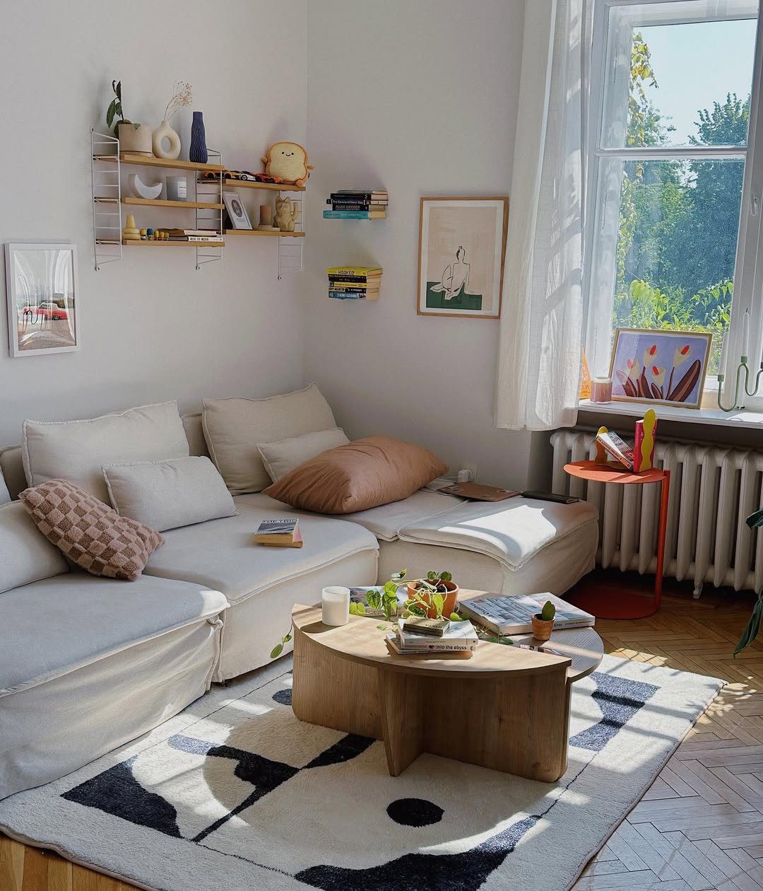 Sunlit Comfort With Cozy Accents