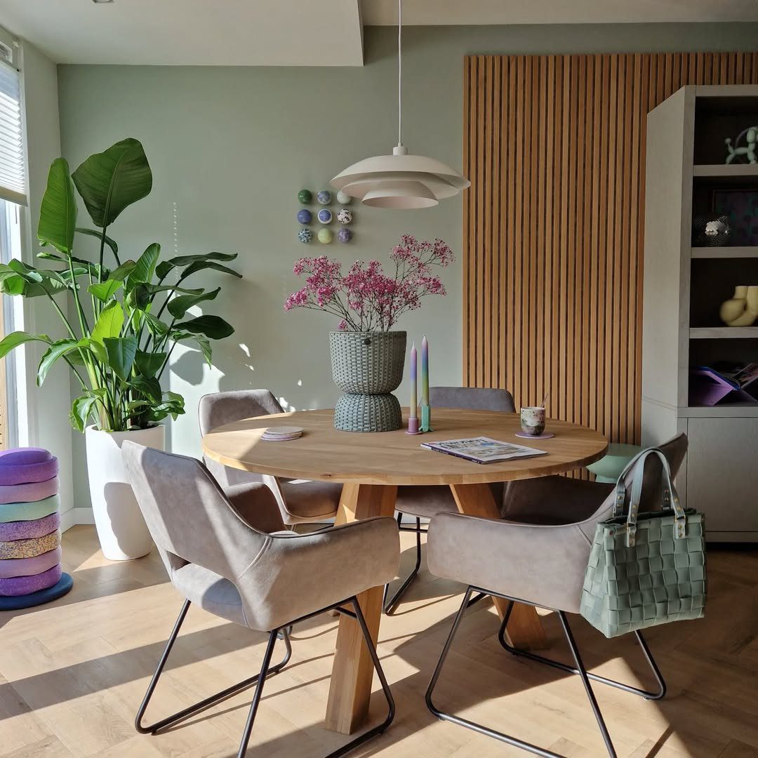 Stunning Sun-Soaked Dining Rooms for 2025! 2 Soft Sunlight Meets Earthy Elegance