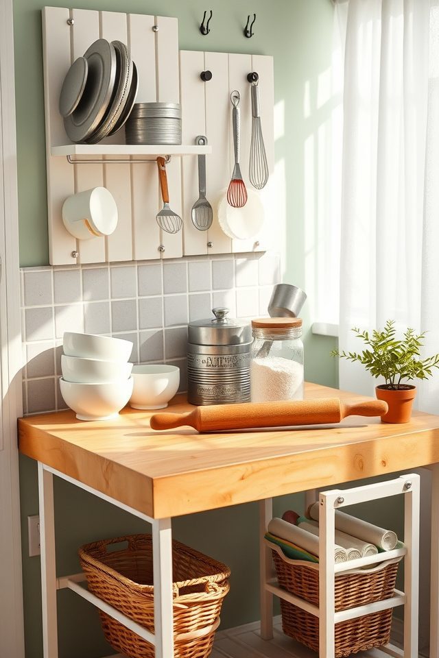 16 Delightful Kitchen Decor Ideas for Those Who Love to Bake 1 create organized baking space
