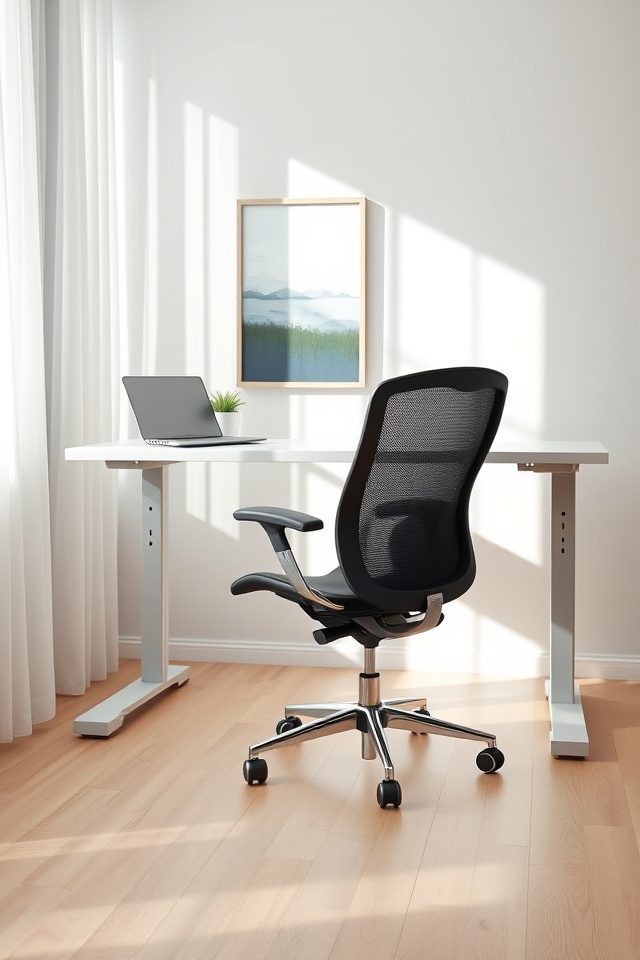 15 Productive Home Office Decor Ideas for a Focused & Simple Workspace 5 invest in ergonomic furniture