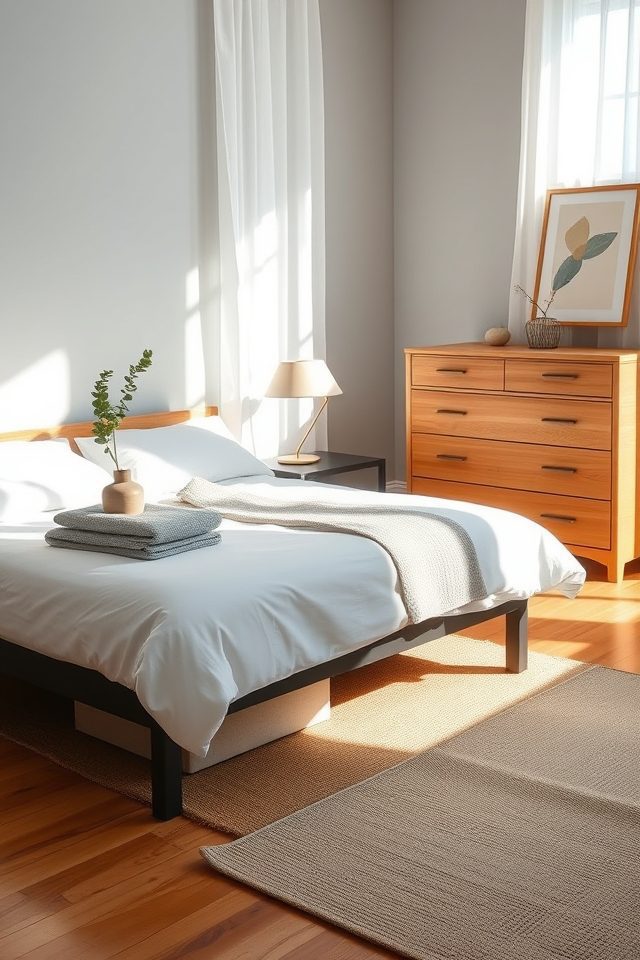 18 Bedroom Decor Inspirations for a Cozy National Simplicity Day 18 keep bedroom clutter free
