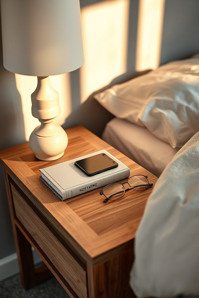 18 Bedroom Decor Inspirations for a Cozy National Simplicity Day 16 minimalist essentials for nightstand
