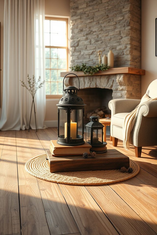 20 Charming Farmhouse Decor Ideas Celebrating Country Spirit 17 old fashioned lanterns farmhouse charm