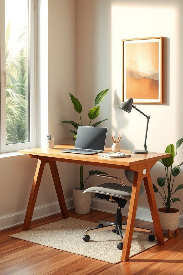 15 Productive Home Office Decor Ideas for a Focused & Simple Workspace 9 quiet ergonomic work zone
