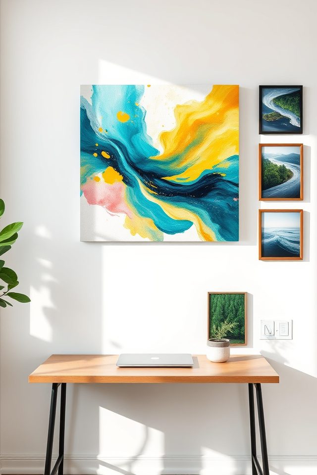 15 Productive Home Office Decor Ideas for a Focused & Simple Workspace 8 select inspiring wall art