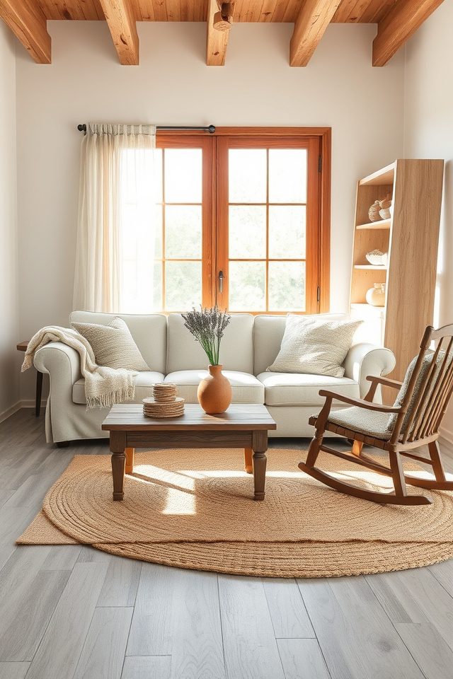 20 Charming Farmhouse Decor Ideas Celebrating Country Spirit 3 soft neutrals enhance farmhouse