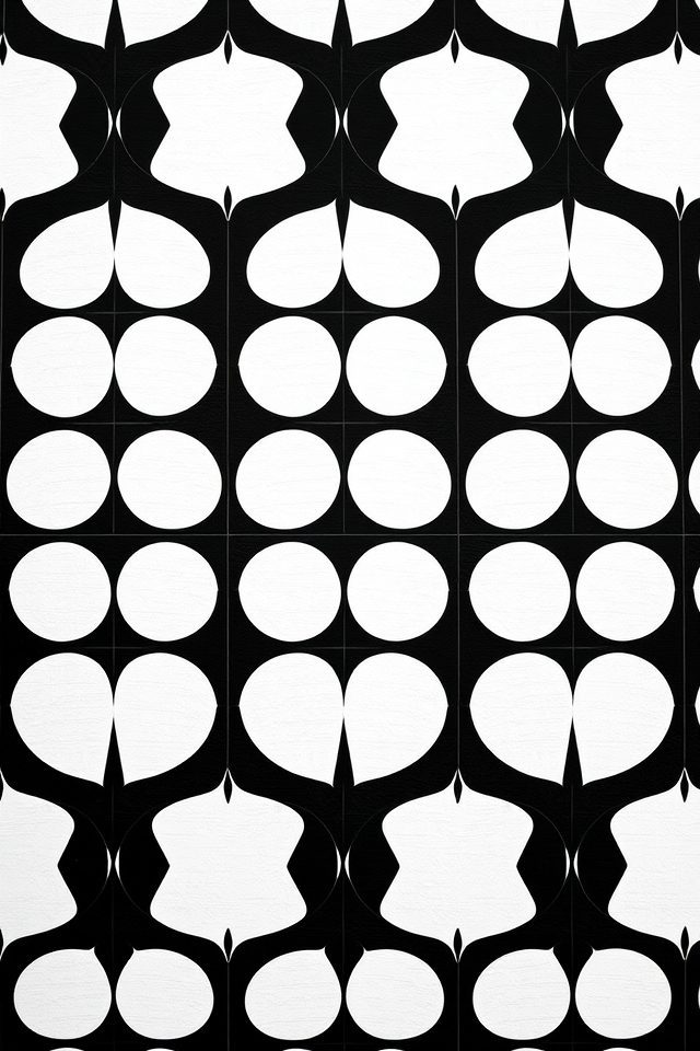 17 Wallpaper Ideas for Entry to Refresh Your Space 16 bold black and white designs