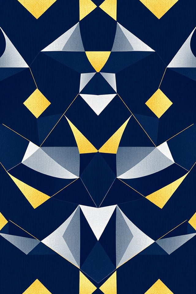17 Wallpaper Ideas for Boyfriend That He'll Love 1 bold geometric feature wall
