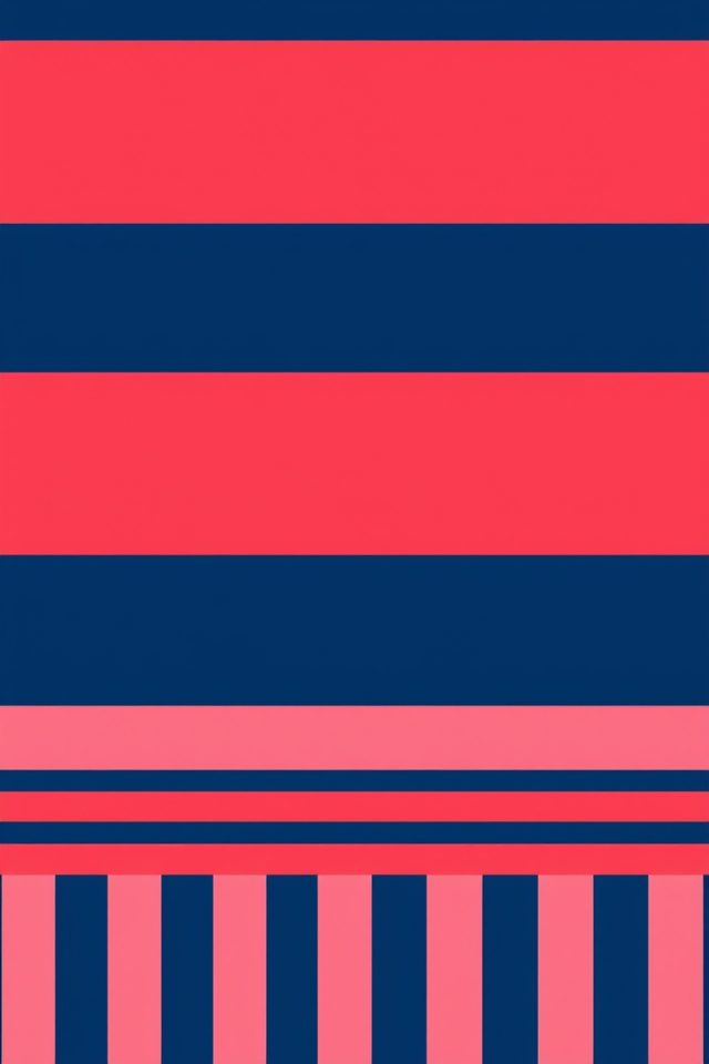 15 Wallpaper Ideas for Besties to Brighten Your Space 5 bold stripes for friendship