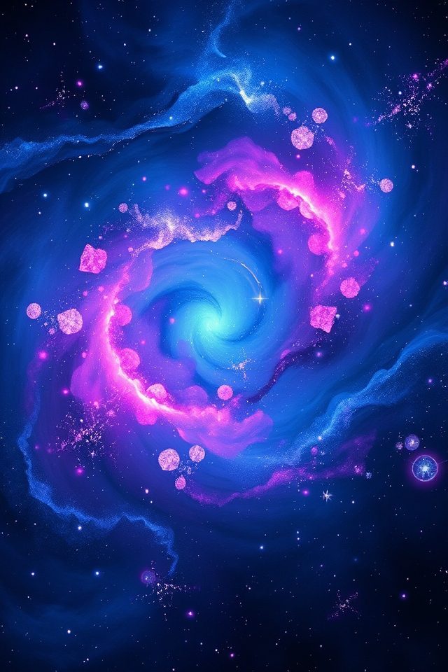 15 Weird Wallpapers to Spark Your Imagination 6 celestial wall art inspiration