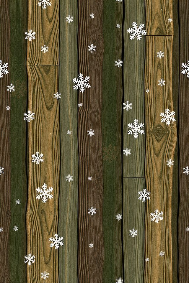 15 Wallpaper Ideas for Christmas to Brighten Your Home 5 cozy rustic holiday retreat