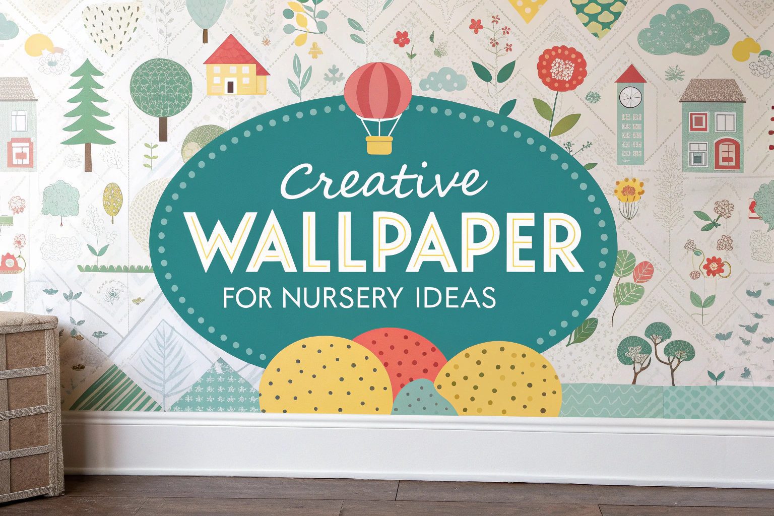 Creative Wallpaper for Nursery Ideas