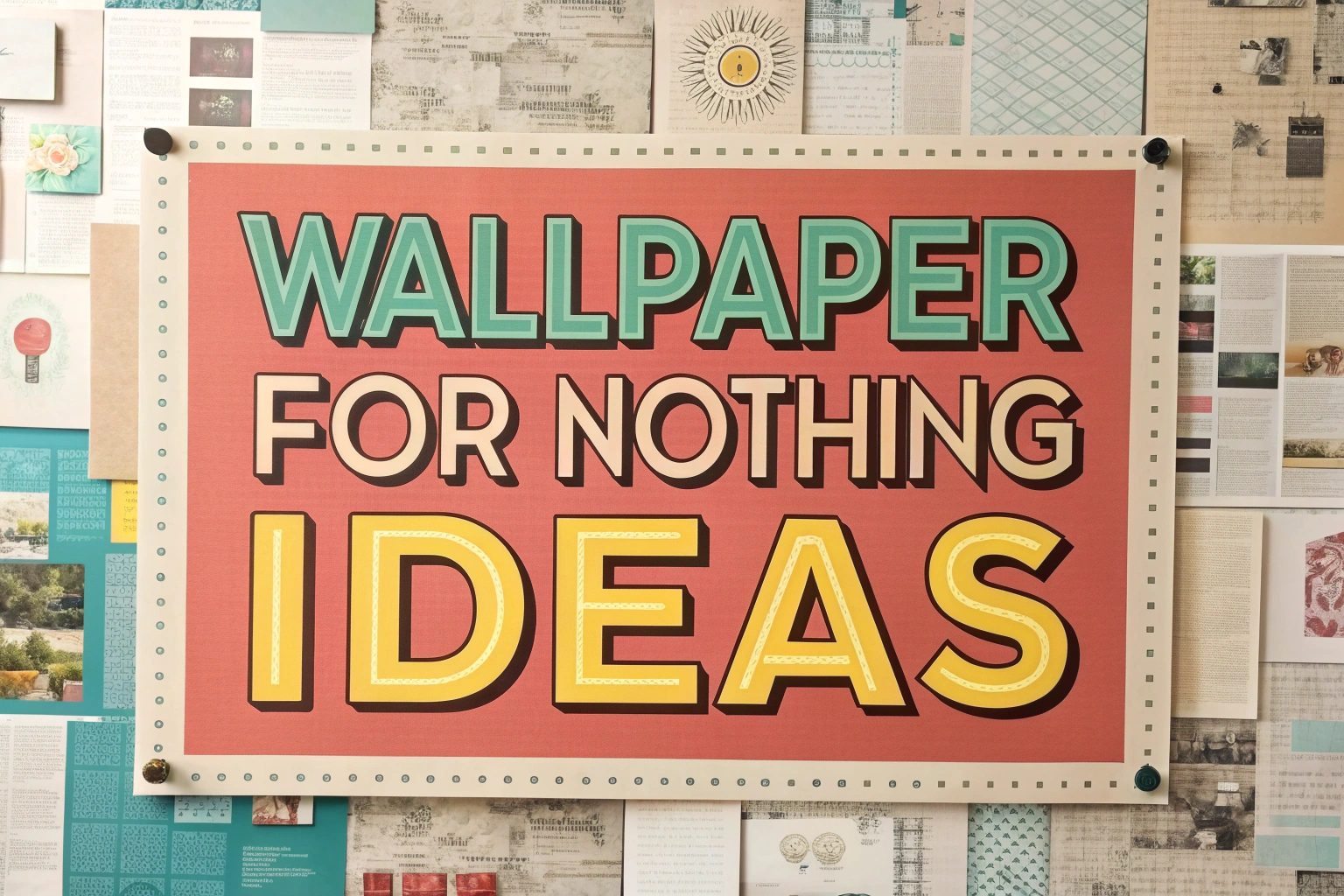 Wallpaper for Nothing Ideas