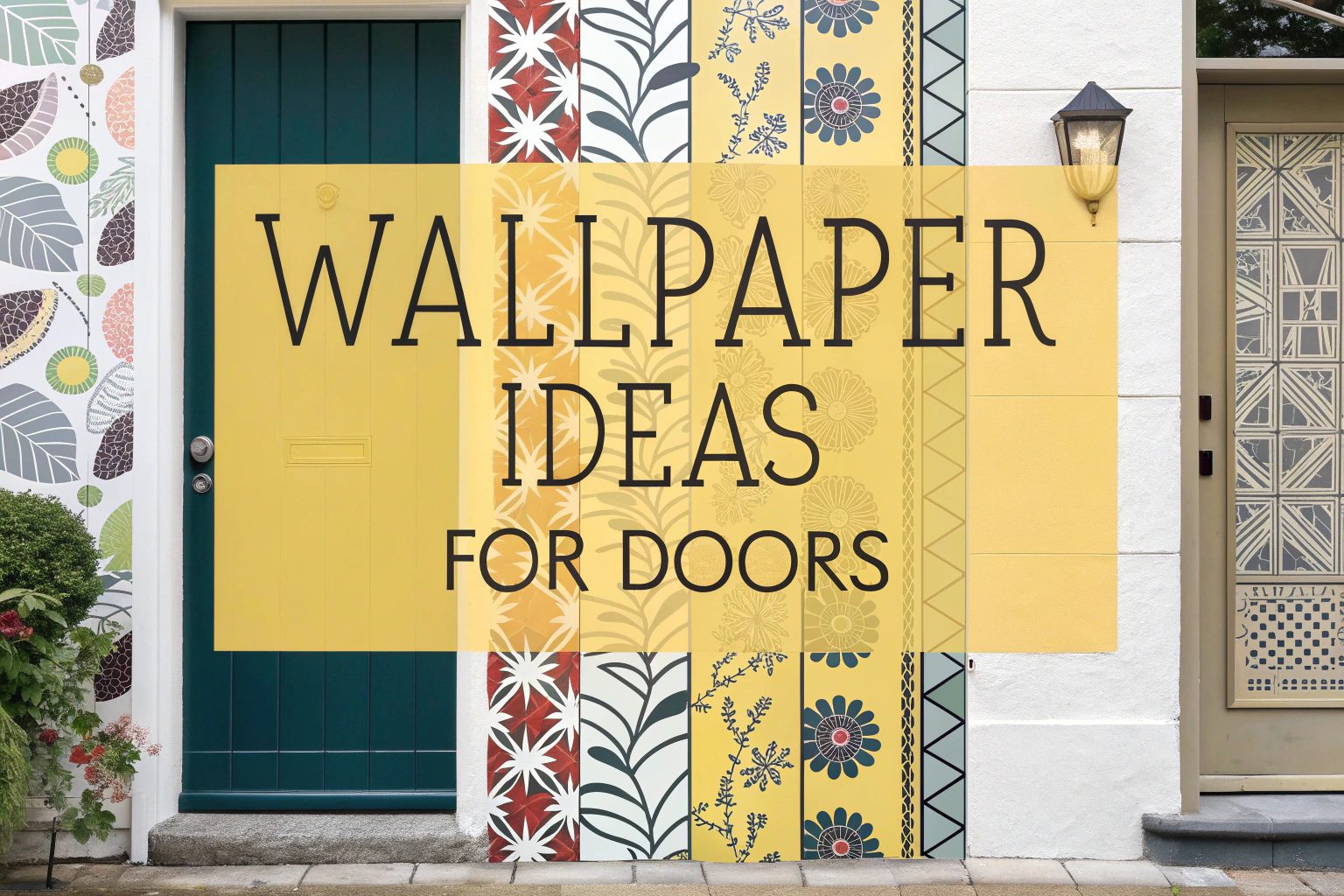 Wallpaper Ideas for Door