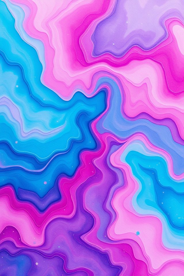 15 Weird Wallpapers to Spark Your Imagination 1 dreamlike vibrant wall art