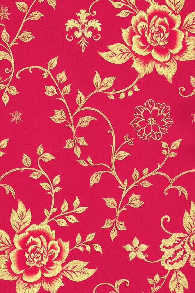 17 Charming Wallpaper Rosa Ideas for Your Home Decor 9 elegant dark rosa accents