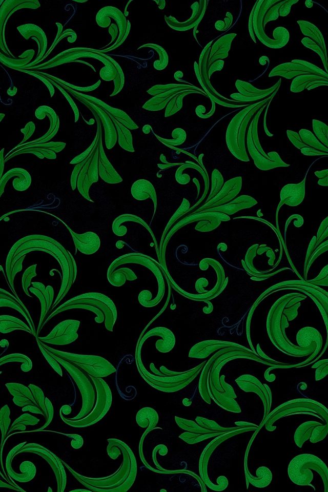 16 Wallpaper Ideas for Dark Mode to Refresh Your Space 5 emerald green dark mode elegance