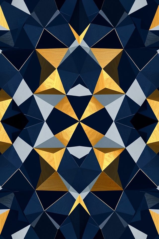 15 Wallpaper Ideas for Engineers to Inspire Your Space 1 geometric wallpaper for engineers