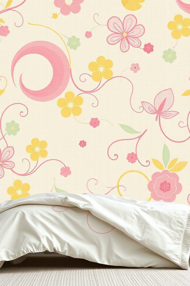 16 Wallpaper Ideas for Girls Bedroom That Inspire Joy 12 inspirational quotes wallpaper design