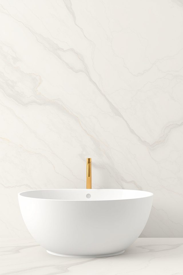 17 Wallpaper Ideas for Guest Bathroom That Inspire Comfort 15 marble inspired elegant wallpapers