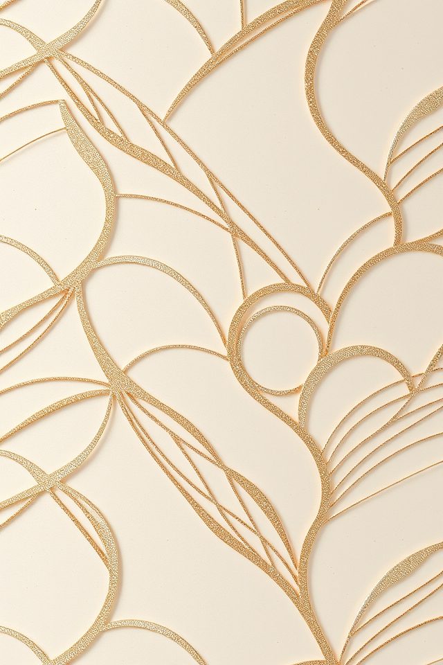 16 Wallpaper Ideas for a Small Bathroom You’ll Love 9 metallic accents enhance elegance
