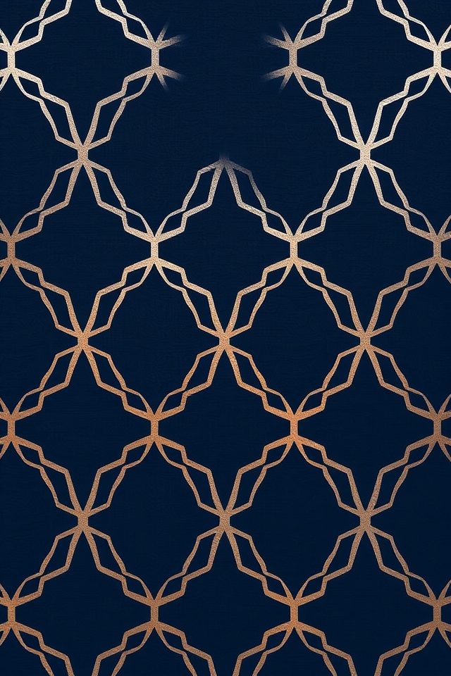 17 Wallpaper Ideas for Family Room You’ll Love 11 modern metallic wallpaper accents