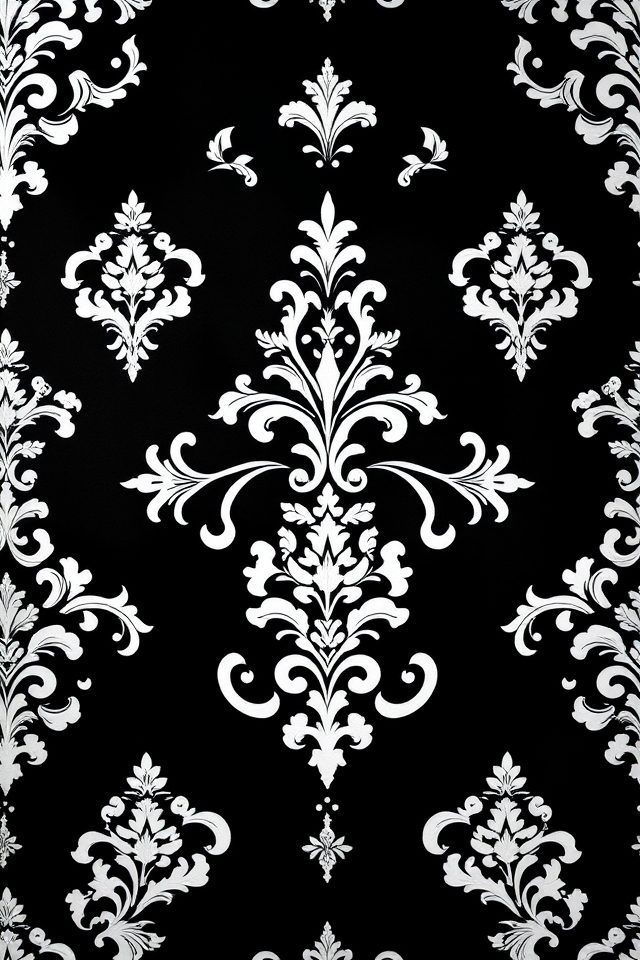 15 Wallpaper Ideas for Dining Room Paneling to Inspire You 13 monochrome elegance in dining