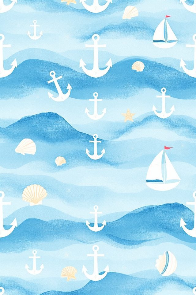 16 Wallpaper Ideas for a Small Bathroom You’ll Love 14 nautical themed bathroom retreat