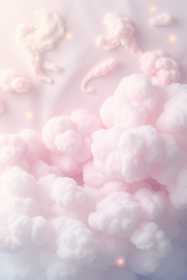 15 Wallpaper Ideas for Besties to Brighten Your Space 8 pastel cloud wallpaper designs