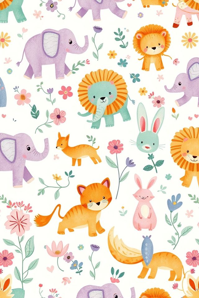 15 Creative Wallpaper for Nursery Ideas to Brighten Up Spaces 1 playful charm for nurseries