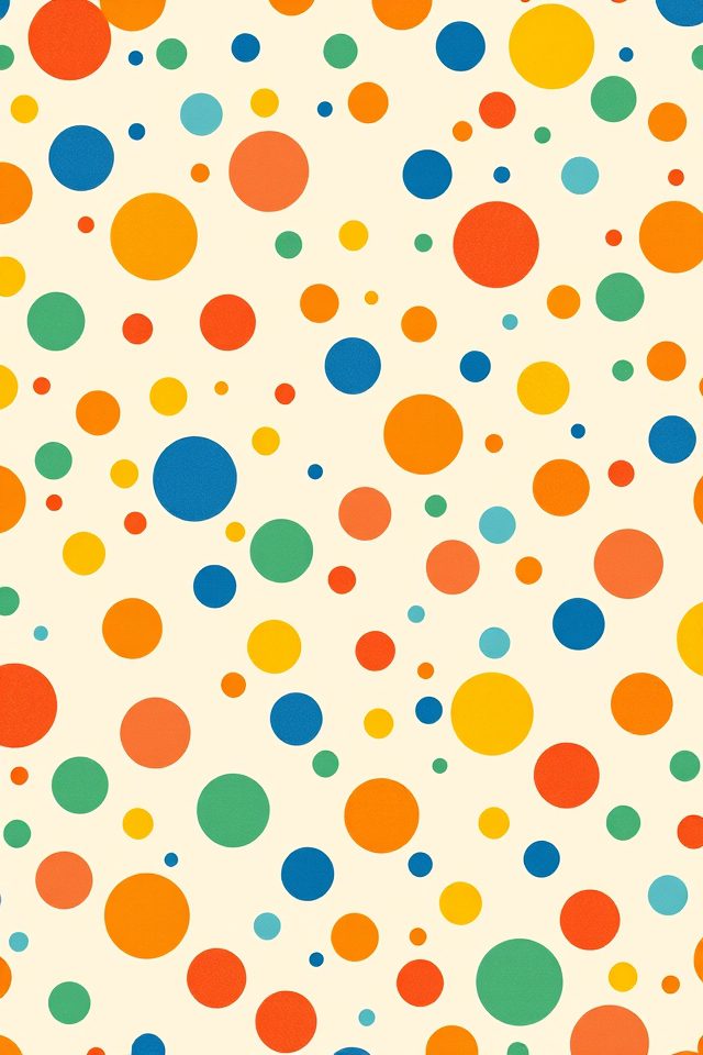 15 Wallpaper for Office Wall Ideas to Refresh Your Space 4 playful polka dots energize