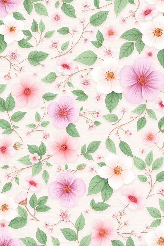 15 Creative Wallpaper for Nursery Ideas to Brighten Up Spaces 4 serene floral nursery decor