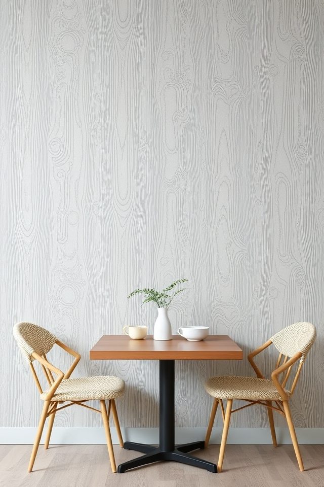 serene minimalist caf ambiance