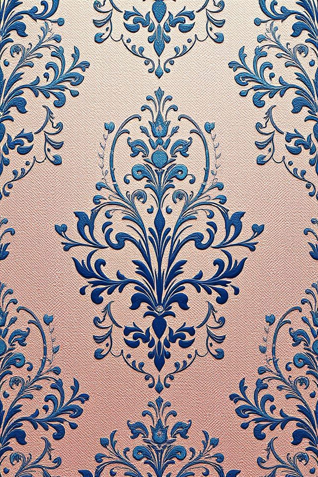 15 Wallpaper Ideas for Besties to Brighten Your Space 11 sophisticated damask wallpaper charm
