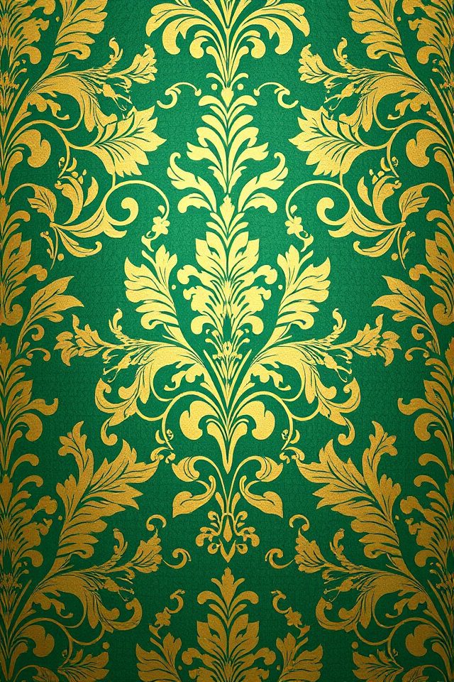17 Wallpaper Ideas for Family Room You’ll Love 6 sophisticated damask wallpaper designs
