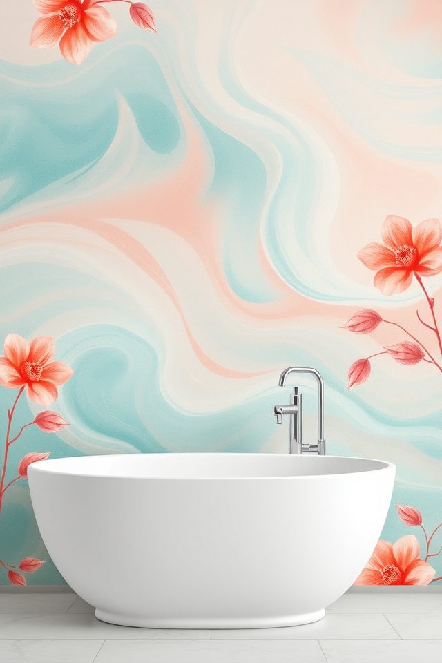 17 Wallpaper Ideas for Guest Bathroom That Inspire Comfort 10 transformative artistic bathroom murals