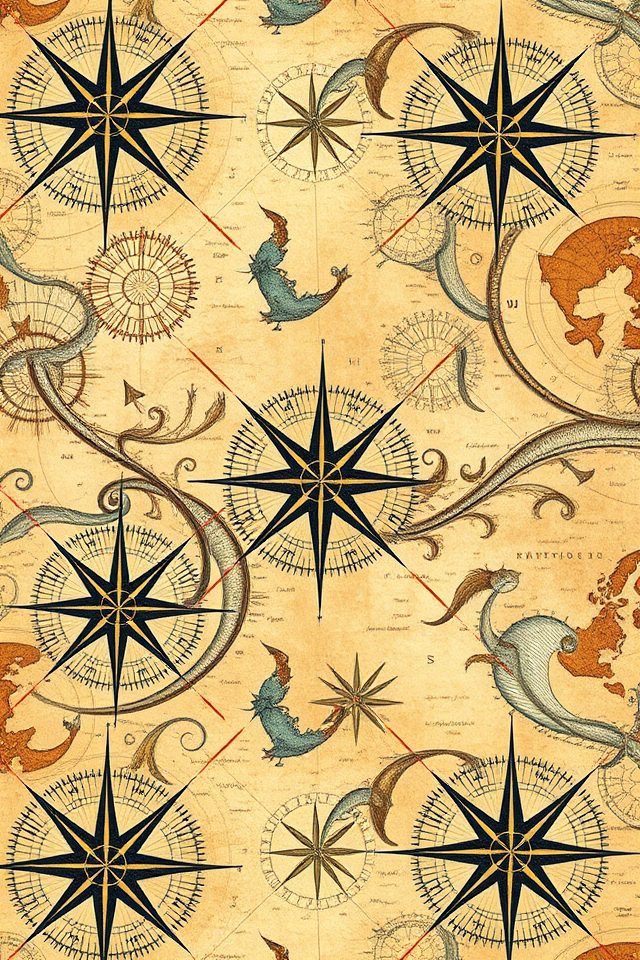 15 Inspiring Wallpaper Ideas for Every Room in Your Home 11 travel inspired vintage map decor