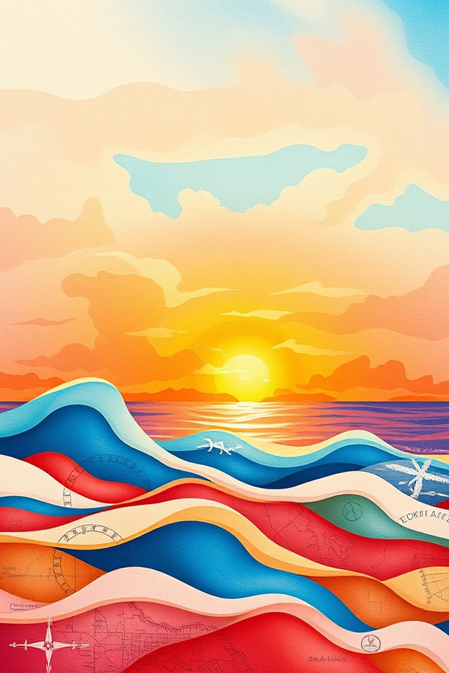 16 Wallpaper Ideas for Best Friends to Brighten Your Space 13 travel memories through murals