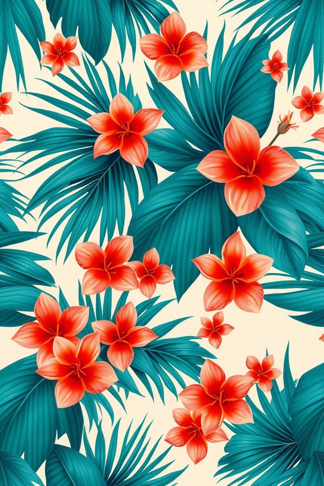 16 Wallpaper Ideas for a Small Bathroom You’ll Love 4 tropical prints create ambiance