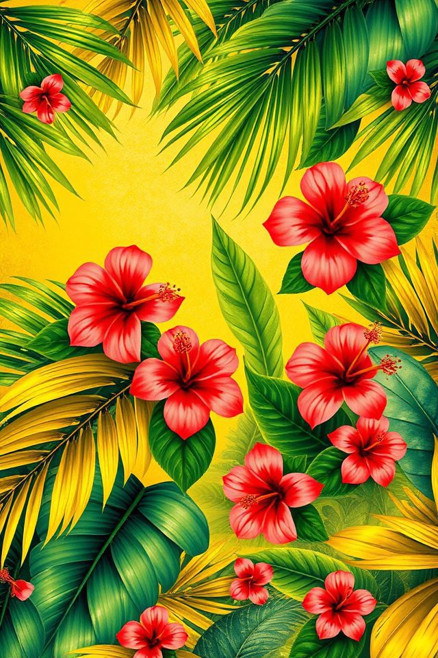17 Wallpaper Ideas for Boyfriend That He'll Love 13 tropical serene relaxation design